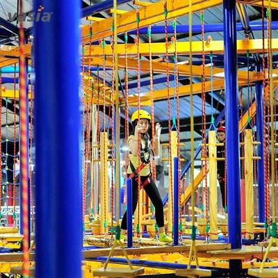 ในร่ม Super Trampoline Park